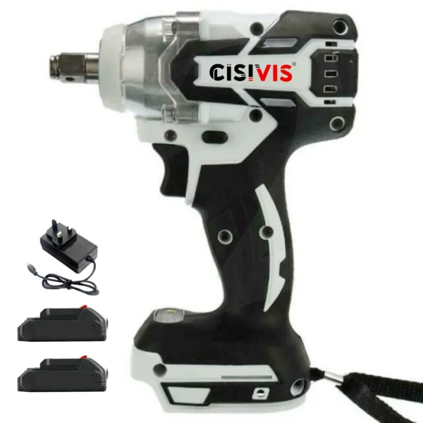 1/2 Cordless Impact Wrench Brushless High Torque Power Wrench Impact Gun Impact Driver Power Tool Electric Tools