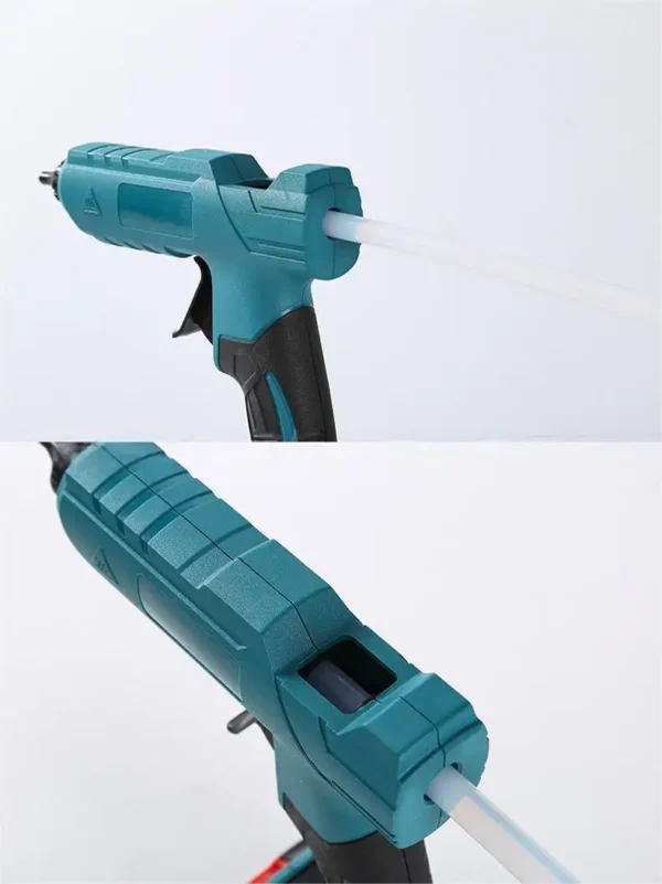 21V Cordless Hot-Melt Glue Gun Rechargeable Power Tool for DIY for Hot-Melting Glue Applications - Image 2