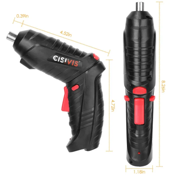 CISIVIS 21V 3.5N.M Cordless Drill Electric Screwdriver Set - Image 6