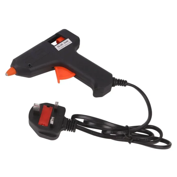 Hot-Melt Glue Gun DIY Hobby Craft with Electric Trigger & 100 Free Glue Sticks for Adhesive Applications - Image 4