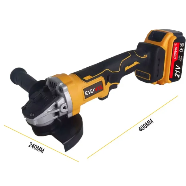 CISIVIS 710W 21V 11000 rpm Cordless Angle Grinder - Image 4