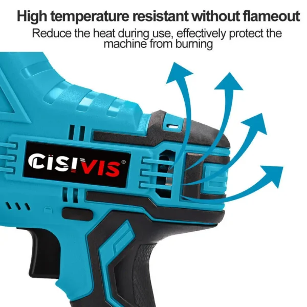Customized Handheld Cordless Electric Reciprocating Saw With 12 Pcs Saw Blade Battery Power Chainsaw - Image 5
