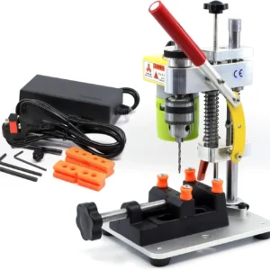 CISIVIS Min 24V 120W 6000RPM 1/4 Bench Drilling Machine Set