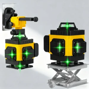 New Industrial Grade 4D 16 Lines Green 360 degrees Auto Self-Leveling Laser Level Rotary Cross Measure