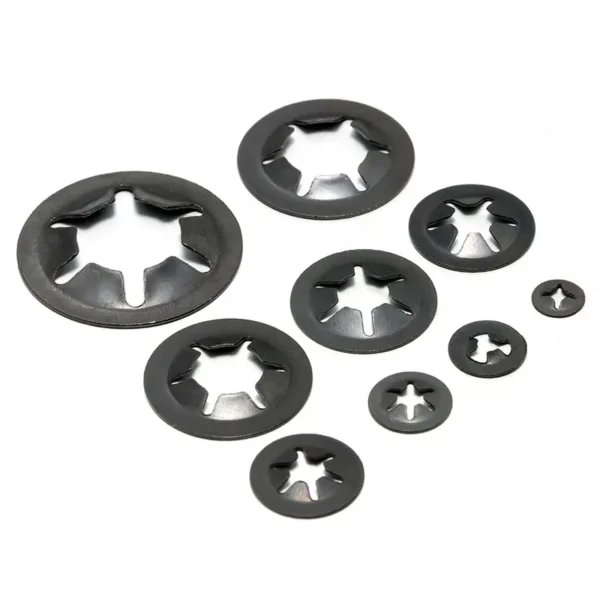 340Pcs boxed star hole bearing clip retaining ring