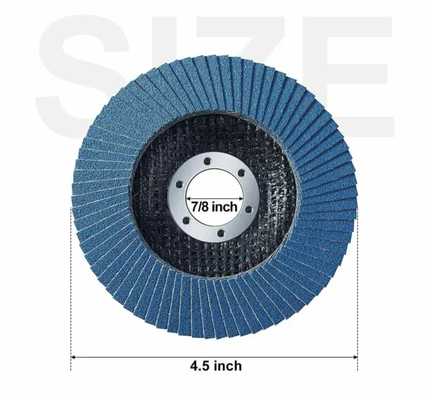 Polish and polish louver wheels -10pcs 40/60/80/120 mesh