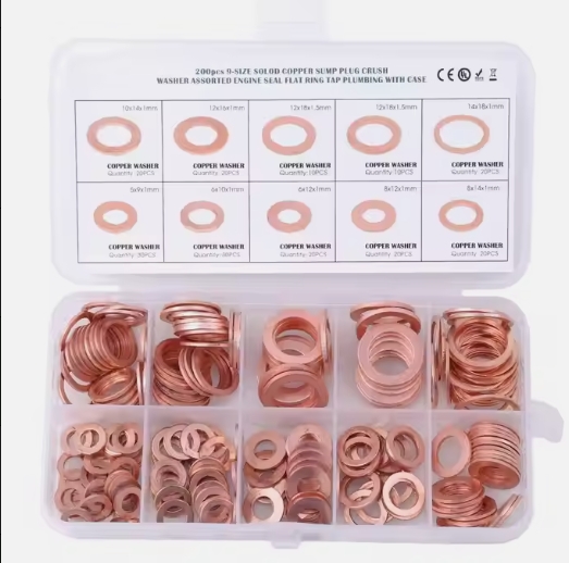 Copper ring seal ring