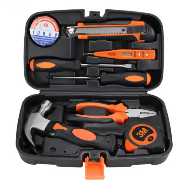 9-piece hardware home repair tool set