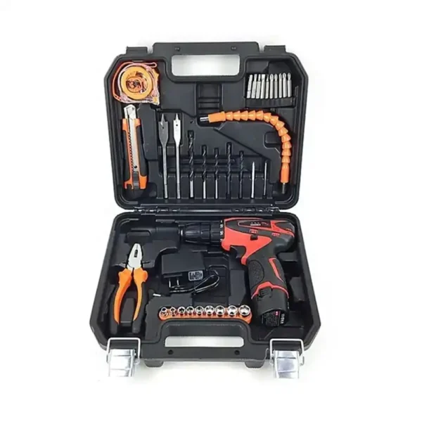 35 piece cordless drill set