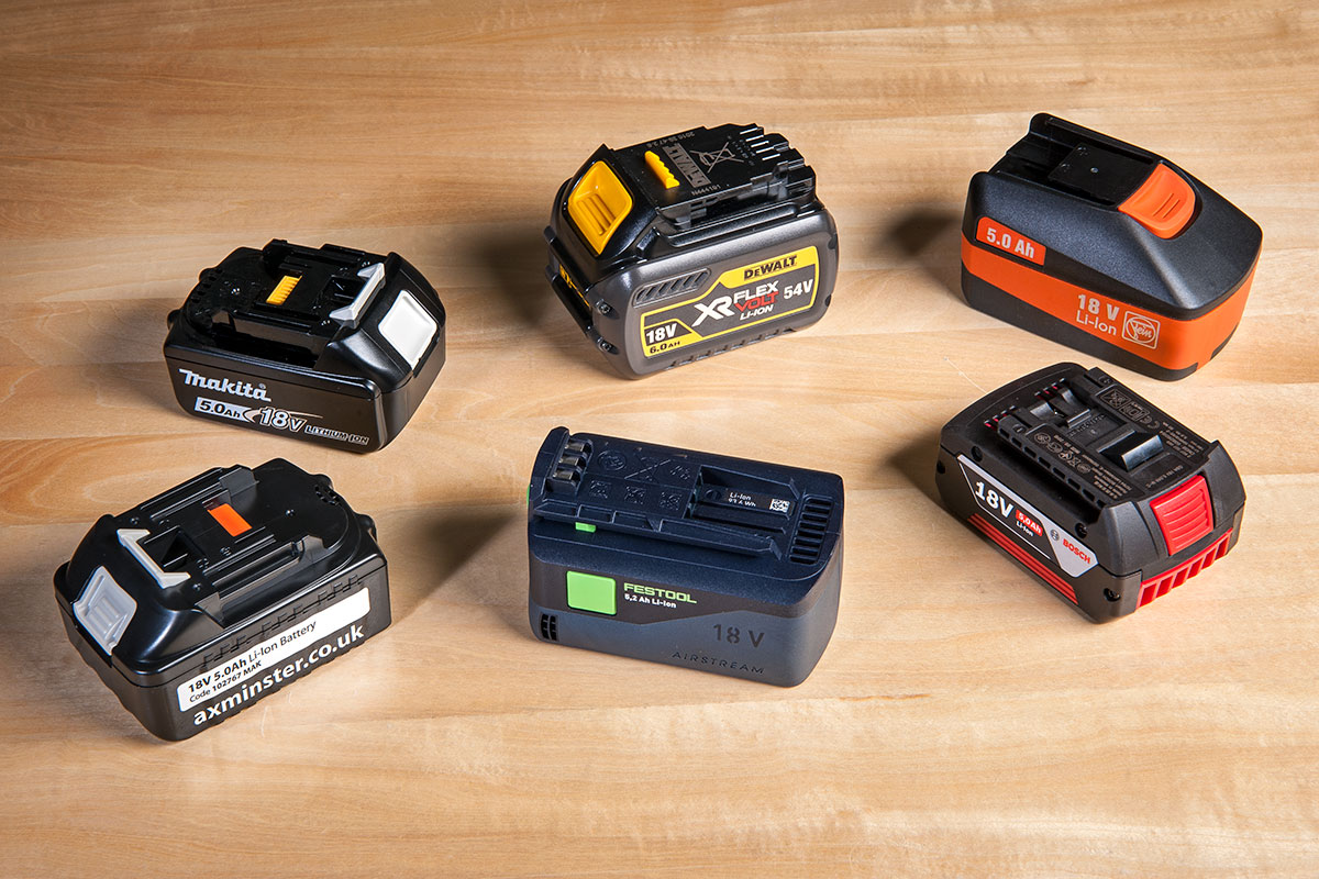 Power tool batteries