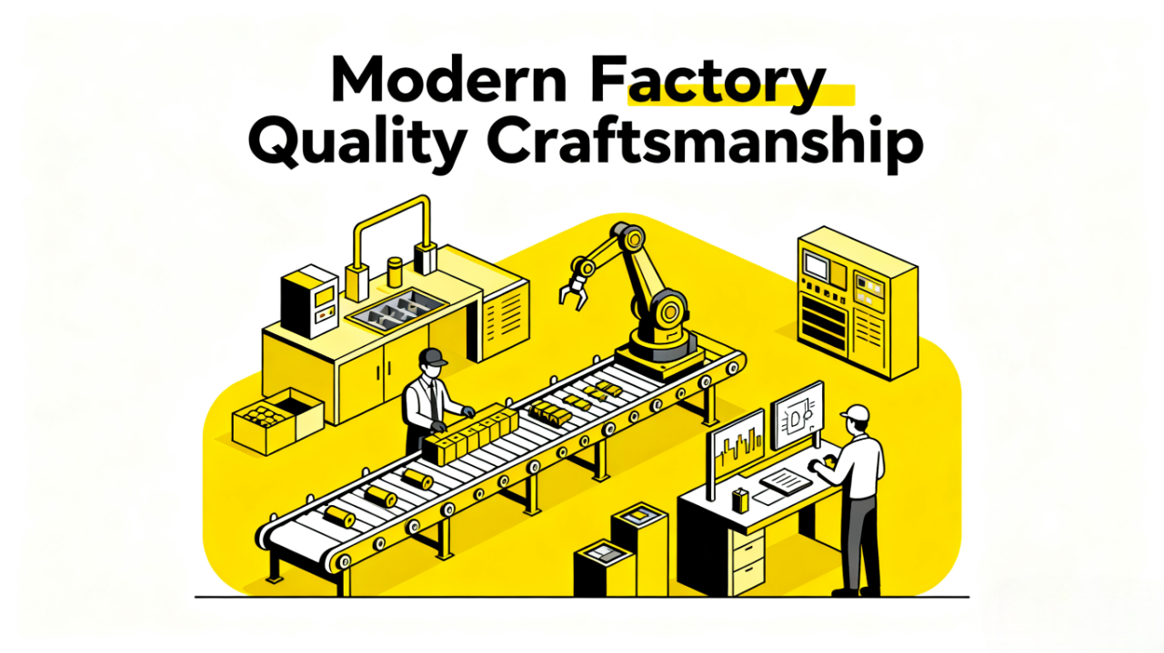Modern Factory Quality Craftsmanship
