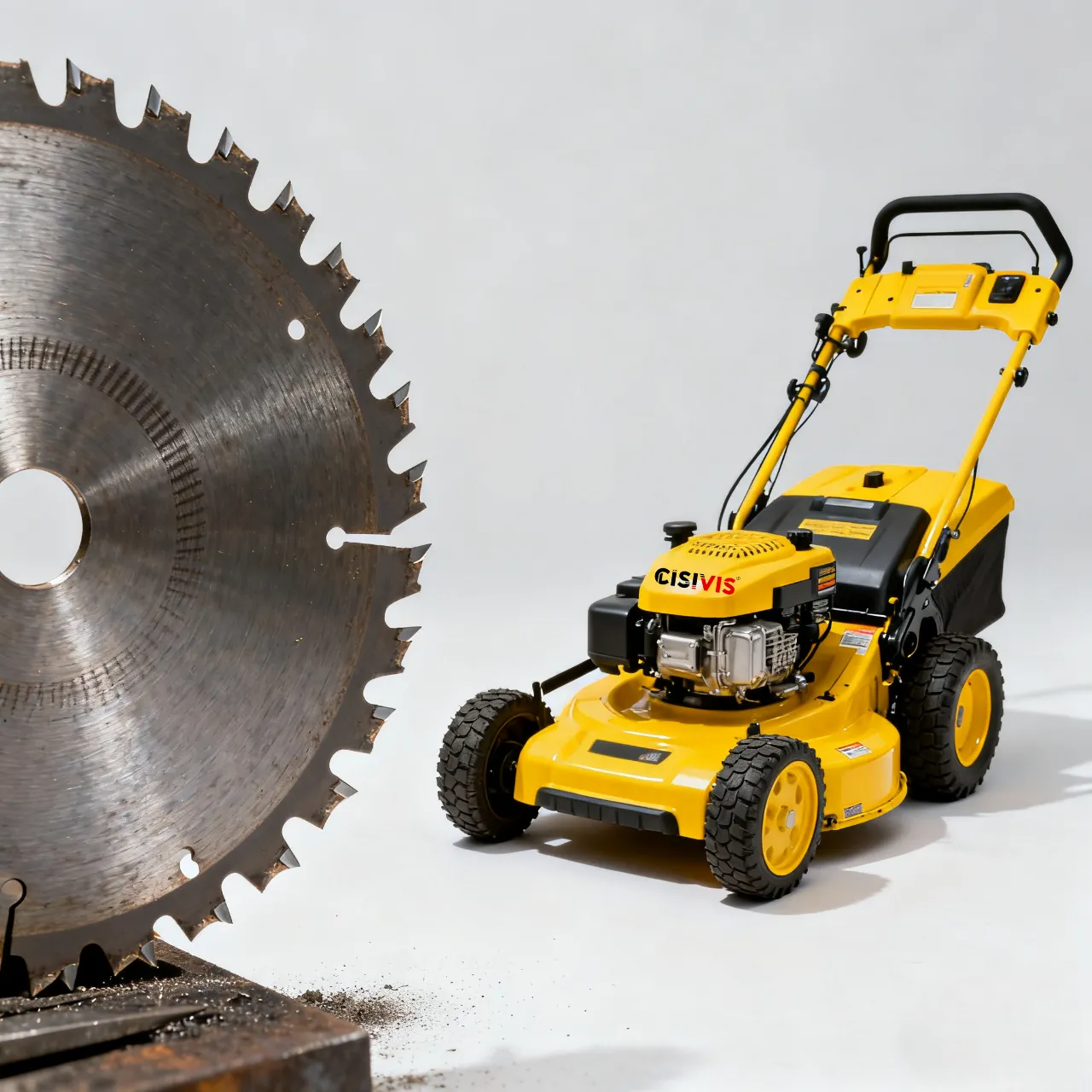 how to sharpen lawn mower blades